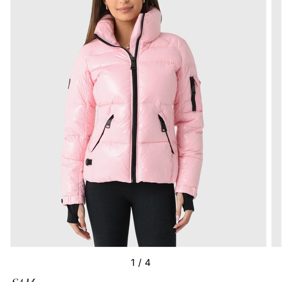 SAM. Jackets & Blazers - (NWT) SAM. Women's Pink Puffer Jacket